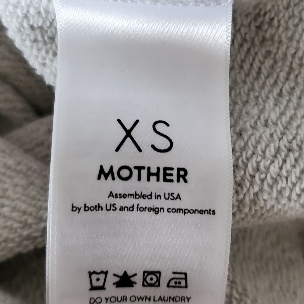 MOTHER Grey Distressed Sweatshirt - Picture 13 of 16